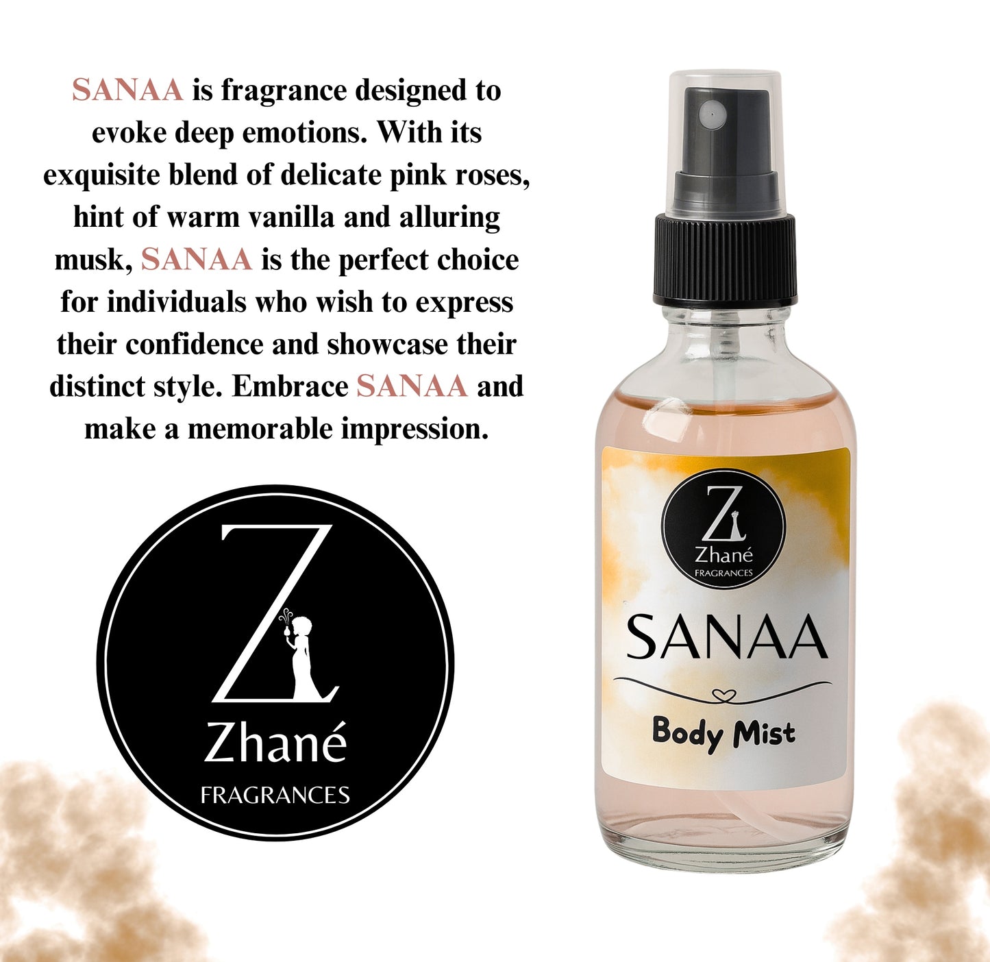 SANAA Body Mist 1 oz